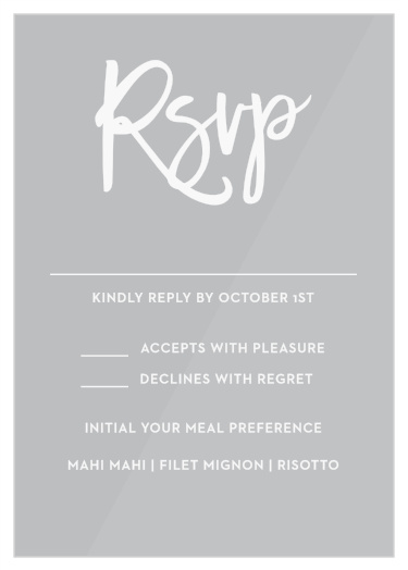 Marker Script Clear Response Cards