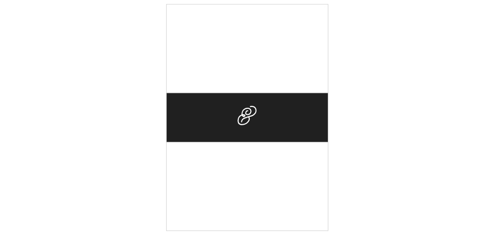 French Label Wedding Belly Bands