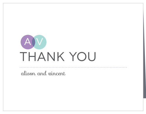 Union Bliss Wedding Thank You Cards