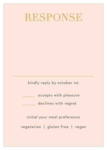 Floral Star Foil Bat Mitzvah Response Cards