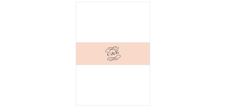 Utterly Chic Wedding Belly Bands