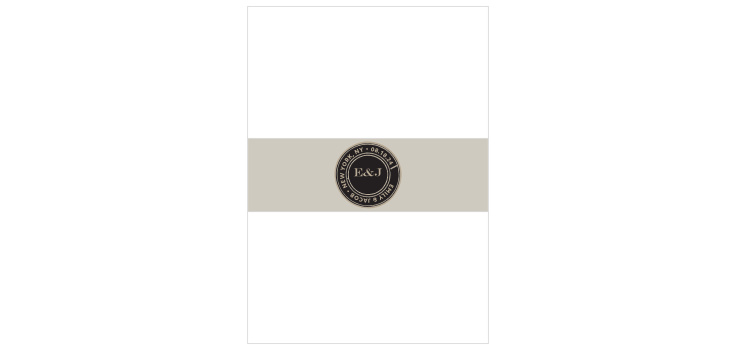 Zig Zags Wedding Belly Bands