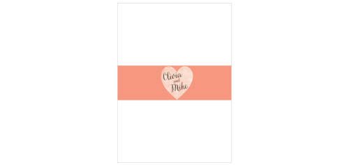 Simply in Love Wedding Belly Bands