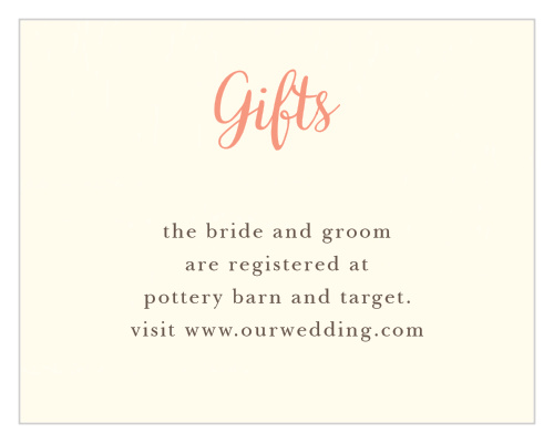 Simply in Love Registry Cards