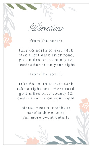 Glimmering Garland Direction Cards
