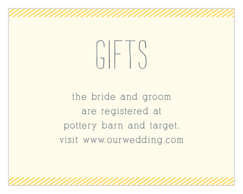 Simply Drawn Registry Cards