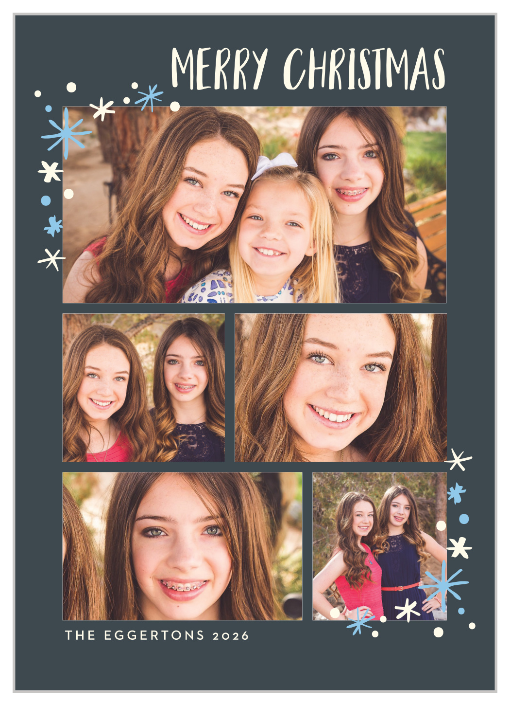 Retro Celebration Christmas Cards