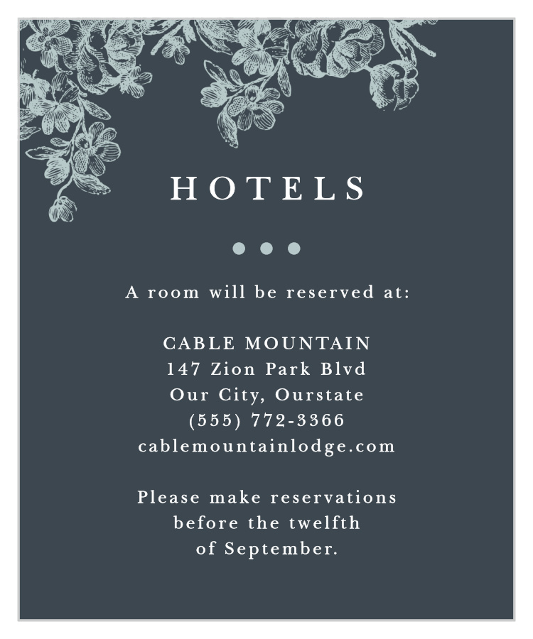 Victorian Square Accommodation Cards