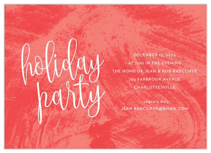 Want a simple way to invite friends and family over for a Holiday Party? Use the Whimsical Winter Holiday Party Invitations to meet your needs.