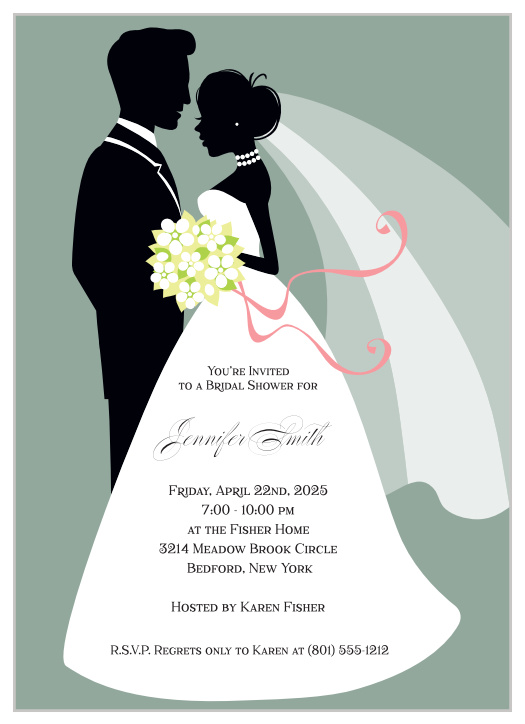 Bride and Groom is the main image with the elegant text on the dress. The bride and groom portrays the love shared between bride and groom.
