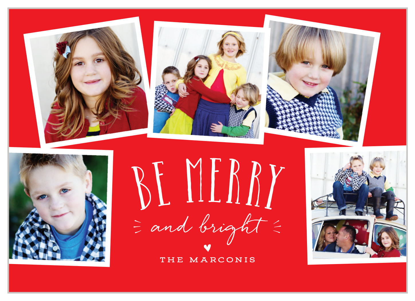 Scrapbook Holiday Cards