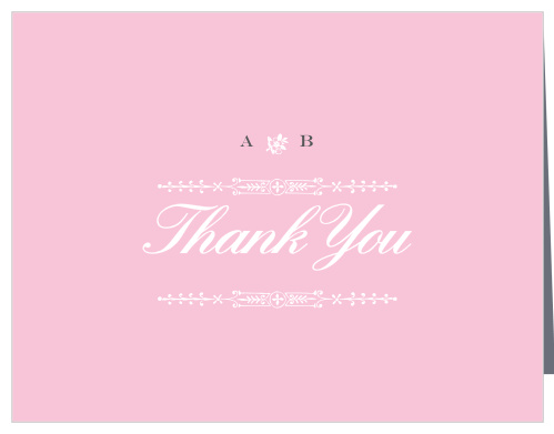Subtle Elegance Wedding Thank You Cards