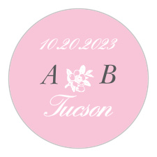 Use the Subtle Elegance Wedding Stickers to finish off your Wedding Suite.