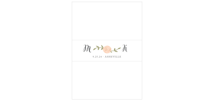 Rustic Nature Wedding Belly Bands