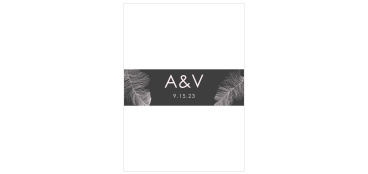 Light As A Feather Wedding Belly Bands