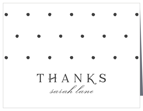 Simple Sweet Sixteen Thank You Cards