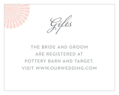 Paper Rosettes Registry Cards