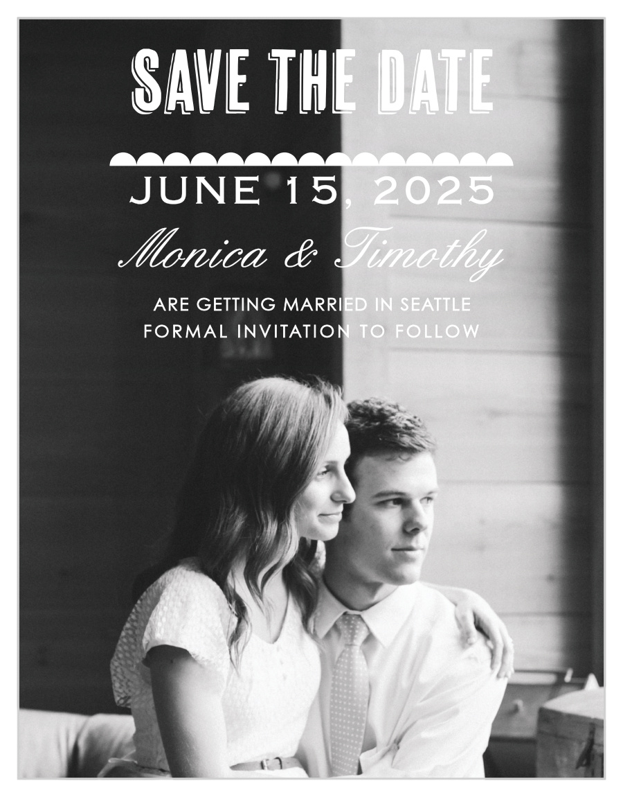 Place to Be Save the Date Magnets