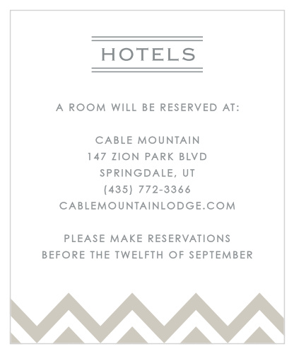 Place to Be Accommodation Cards