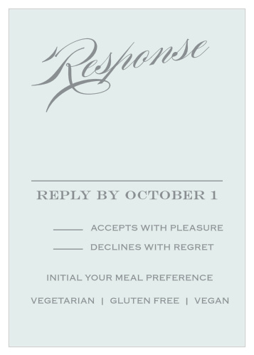 Prim & Proper Response Cards