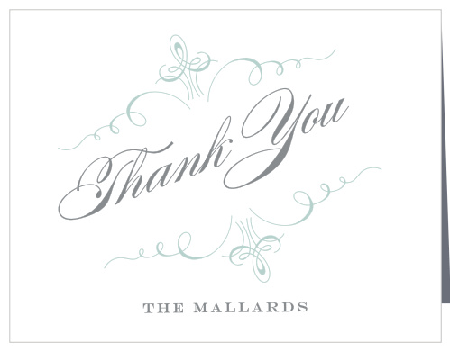 Prim & Proper Wedding Thank You Cards