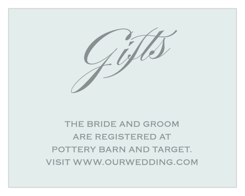 Prim & Proper Registry Cards