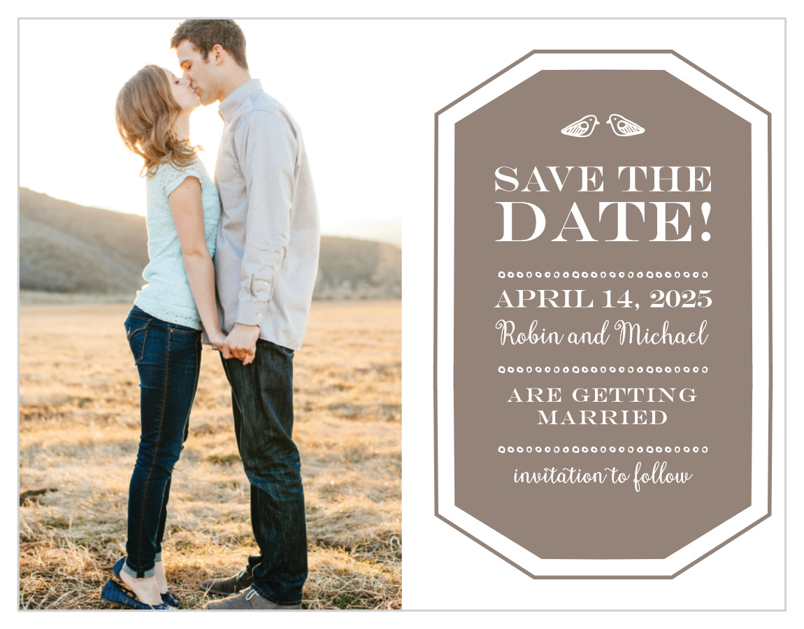 Rustic Barn Save the Date Magnets