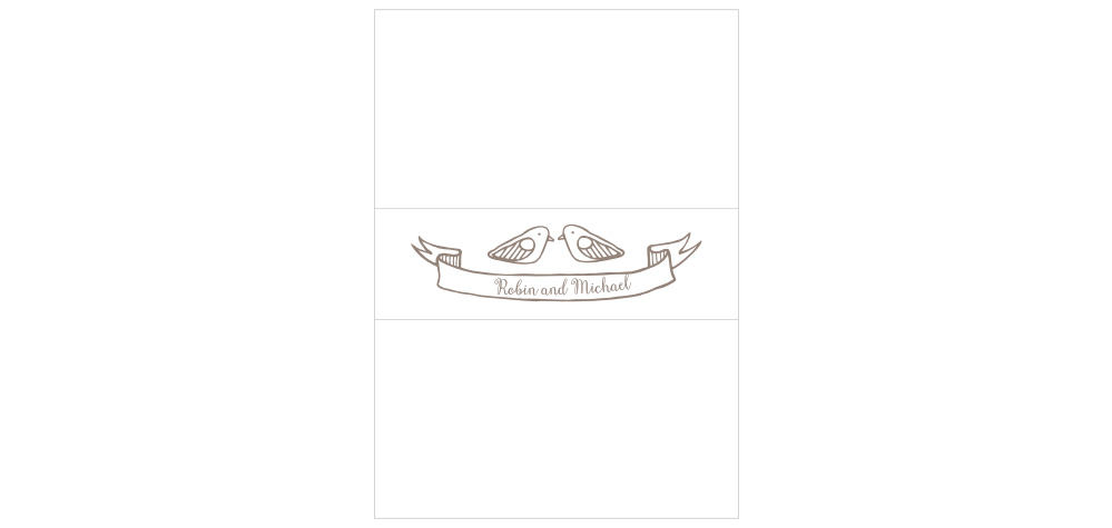 Rustic Barn Wedding Belly Bands