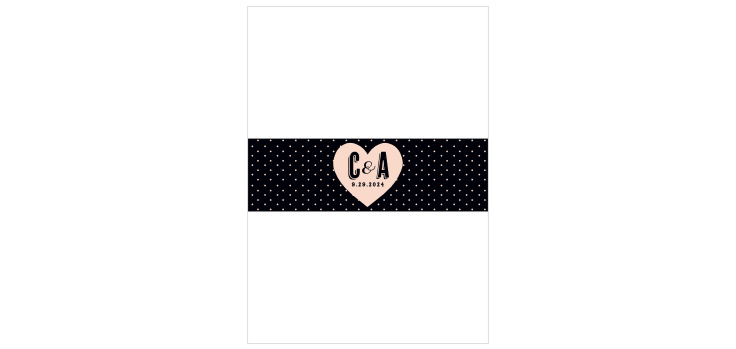 Rough Diamond Wedding Belly Bands