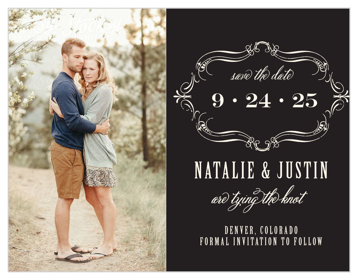 Ex Libris Save the Date Magnets