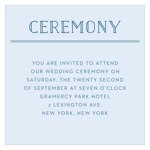 High Seas Ceremony Cards