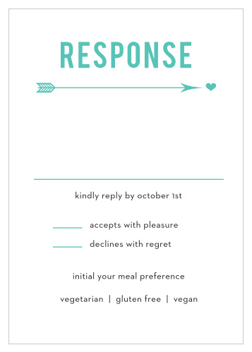 Love Struck Response Cards