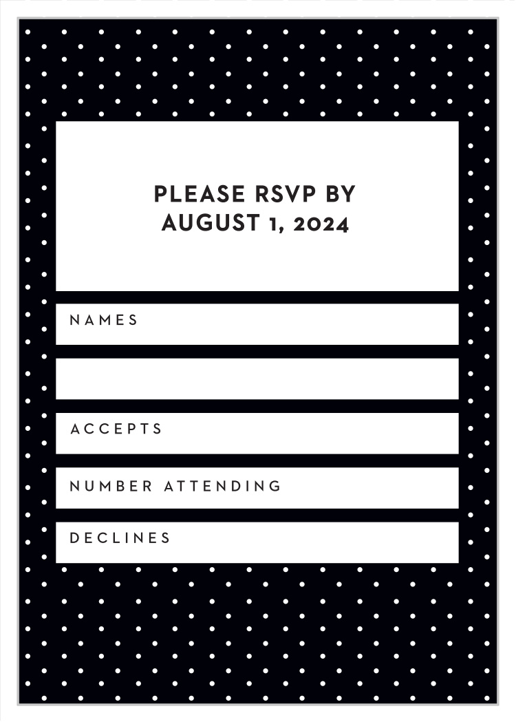 High Contrast Response Cards