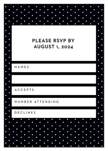 High Contrast Response Cards