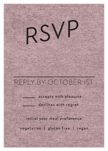 Modern Day Love Response Cards