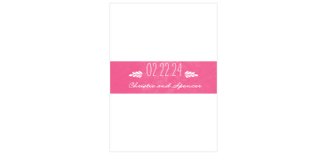 In Bloom Wedding Belly Bands