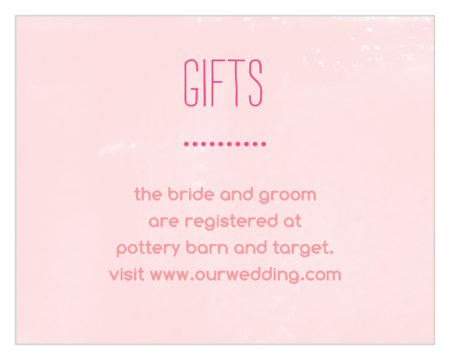 In Bloom Registry Cards