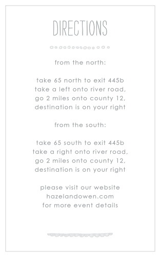 Keep It Simple Direction Cards