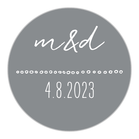 Keep It Simple Wedding Stickers
