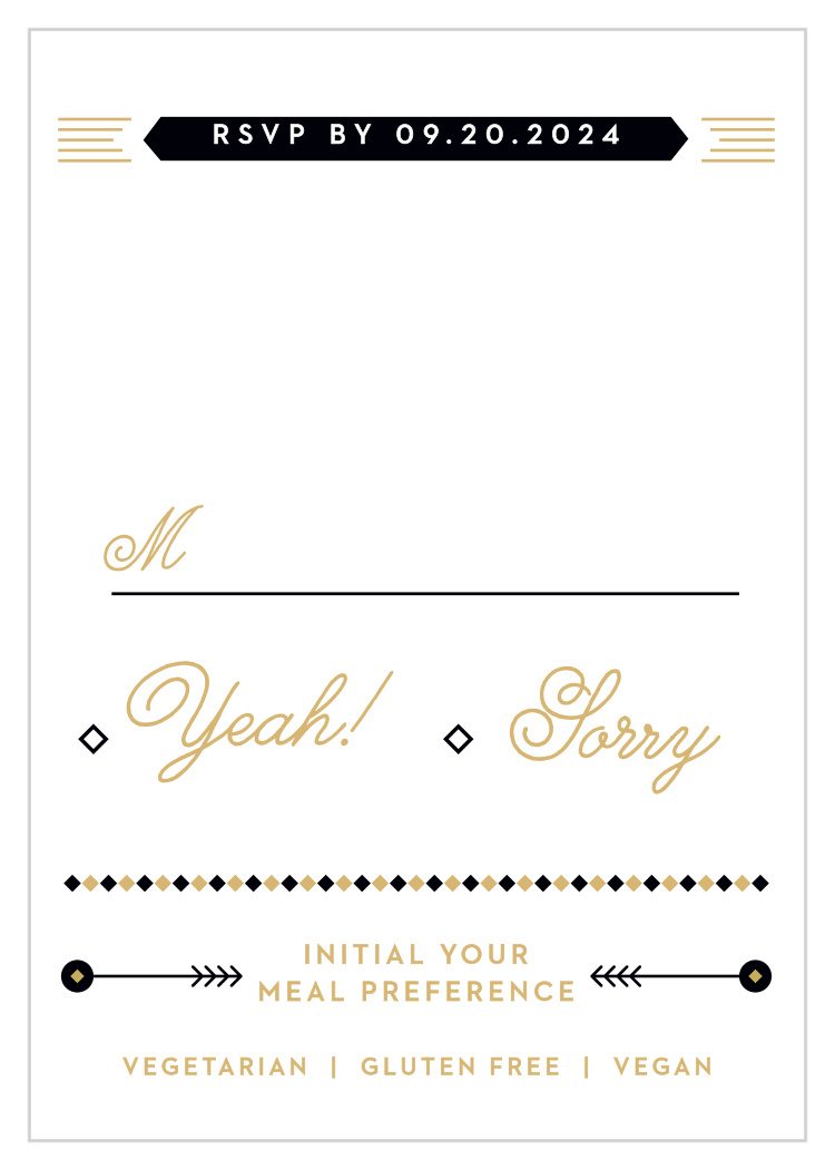 Modern Story Foil Response Cards