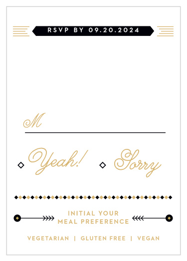 Modern Story Foil Response Cards