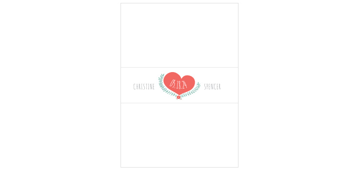 Live & Love Wedding Belly Bands