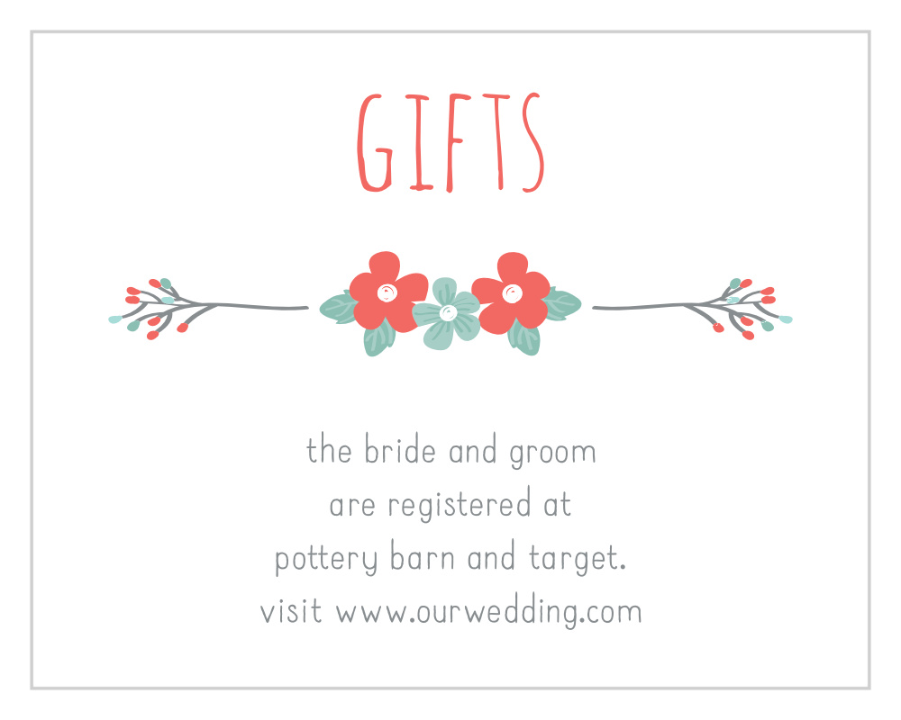 Live & Love Registry Cards