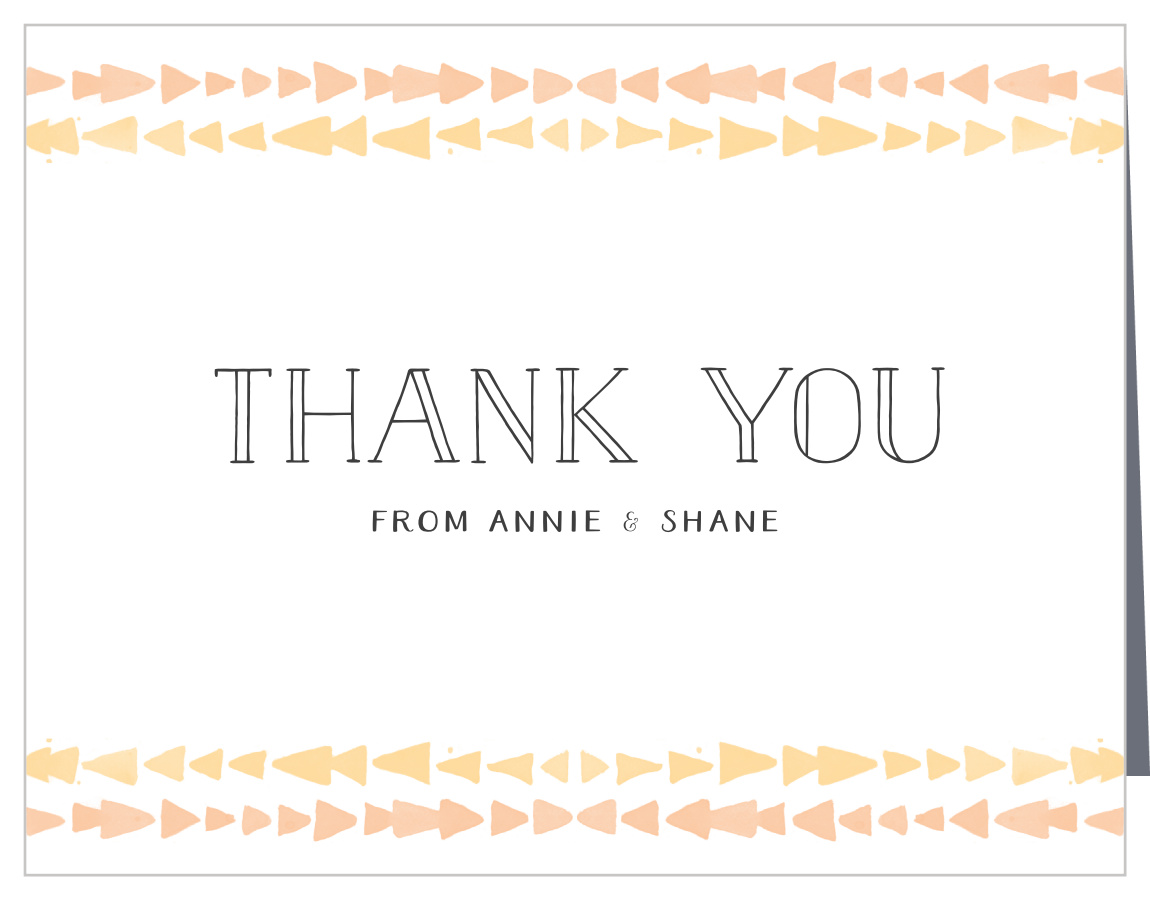 Brooklyn Loft Wedding Thank You Cards