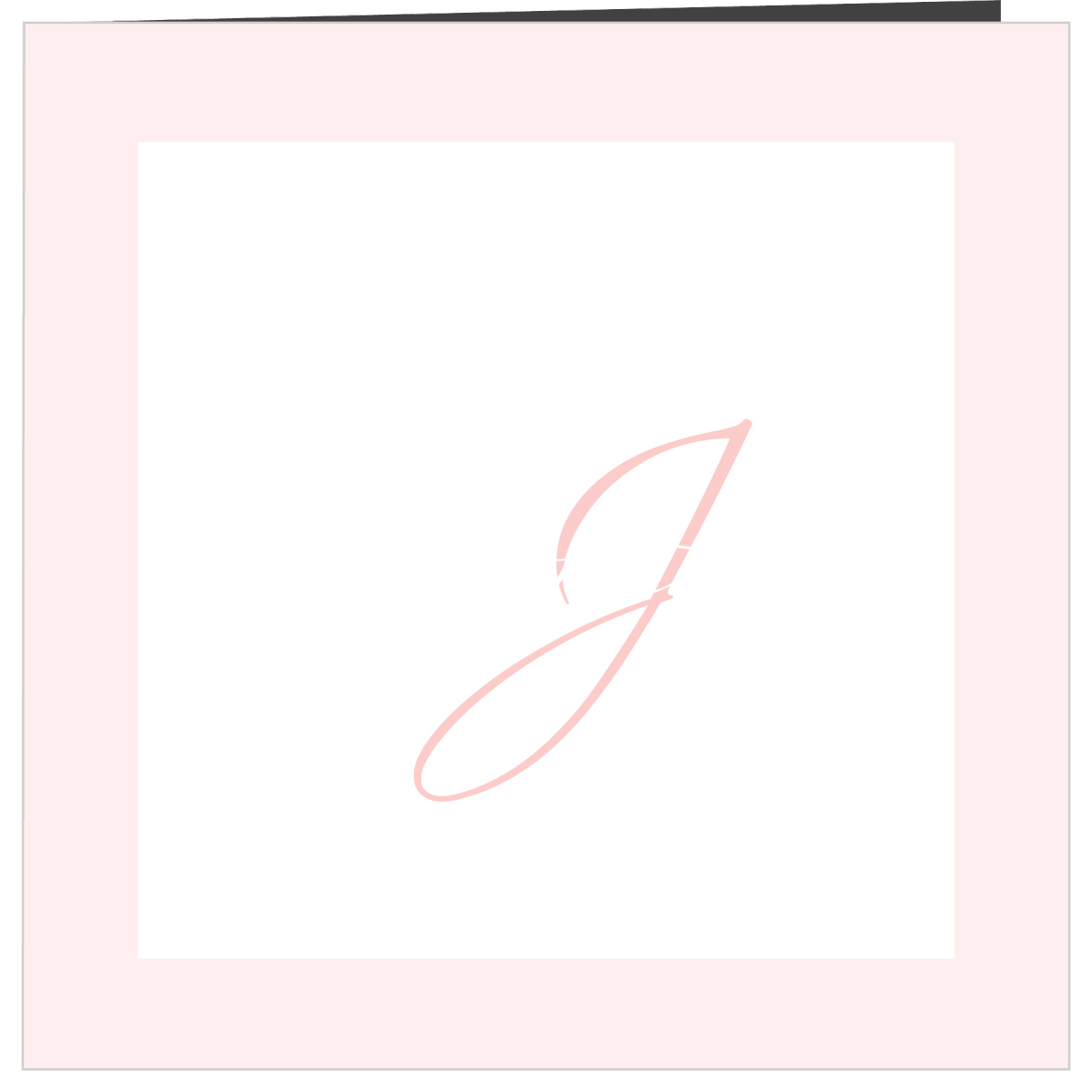 Classic Monogram Graduation Announcements