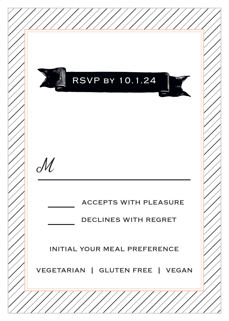 Fine Line Response Cards