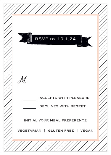 Fine Line Response Cards