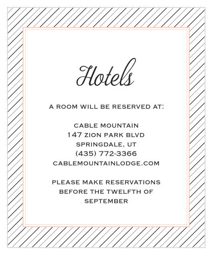 Fine Line Accommodation Cards
