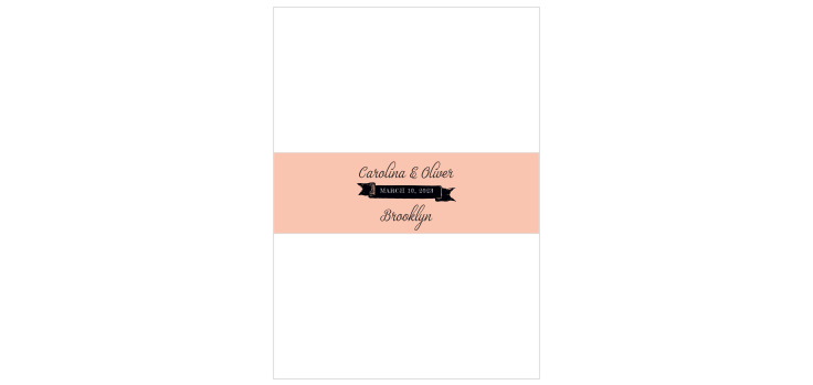 Fine Line Wedding Belly Bands