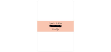 Fine Line Wedding Belly Bands